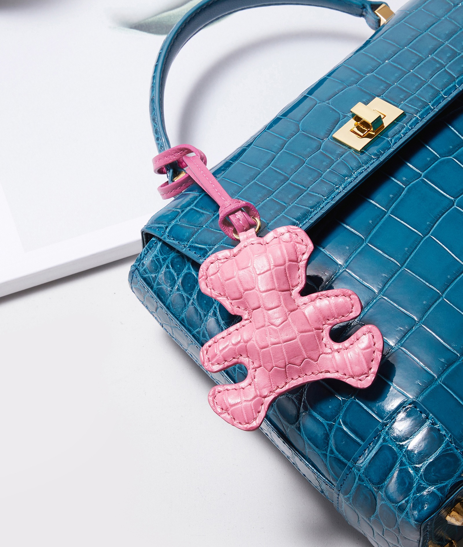 KRISTALLEN Keyring Teddy